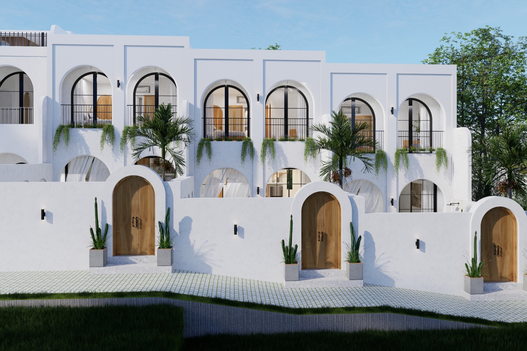 1 BR Rooftop Villas in North Pererenan - UNU Villas - From $159,000 USD