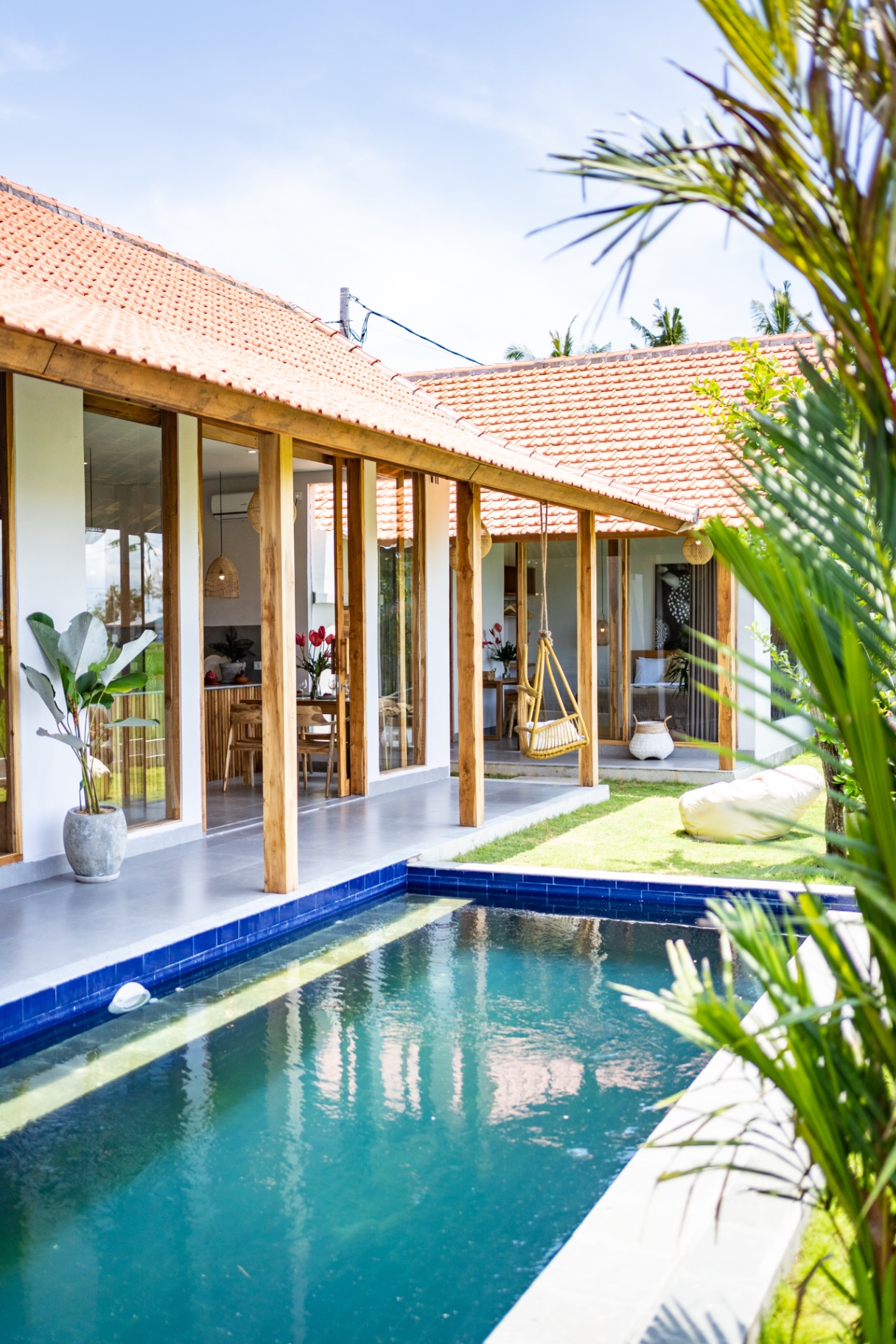 2 bedroom Villa in Seseh. No construction near