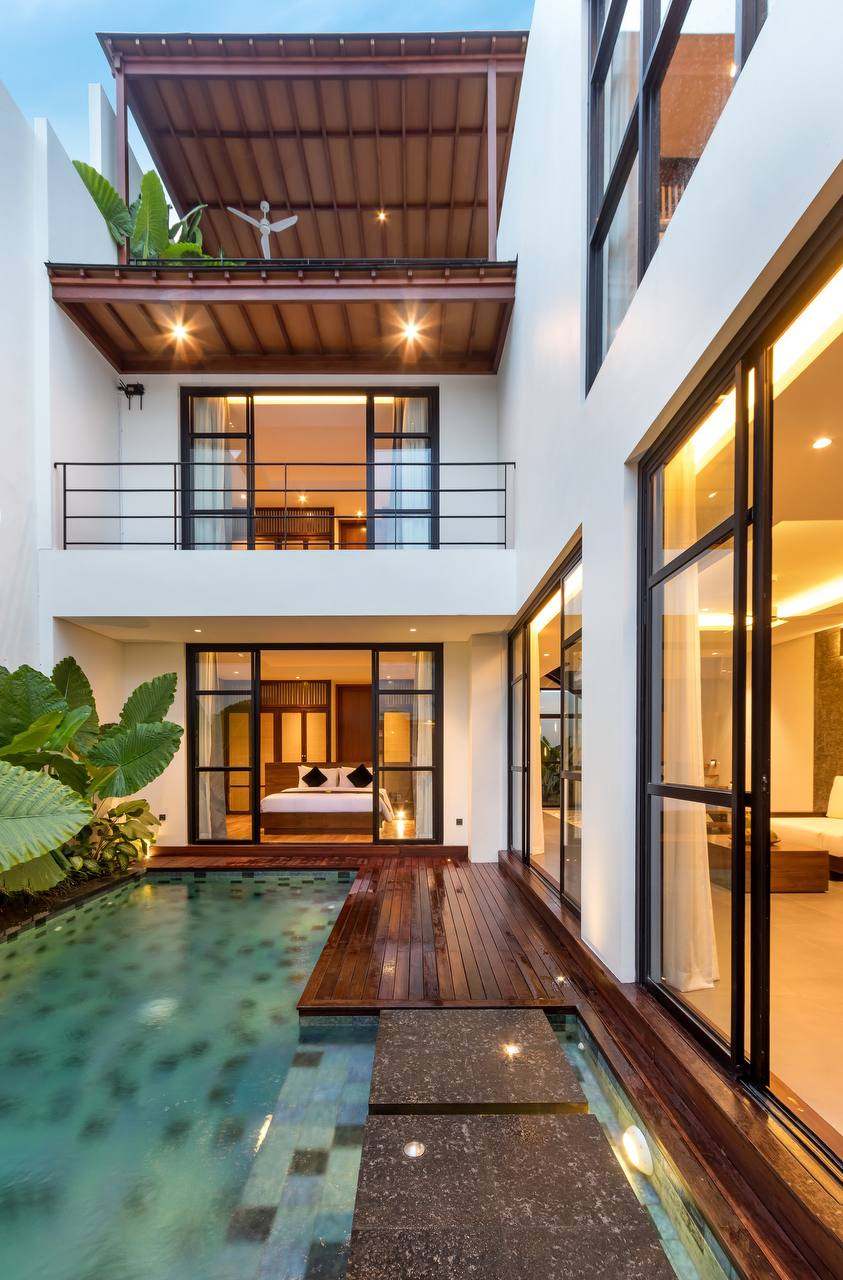 EXQUISITE 3 BEDROOMS MODERN MEDITERRANEAN STYLED VILLA IN BERAWA CANGGU – AF400