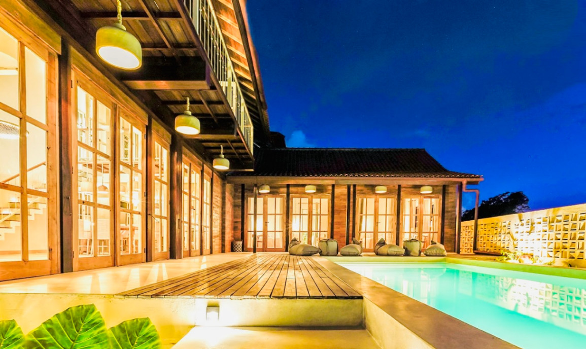 CHARMING 3-BEDROOM WOODEN VILLA IN BERAWA – YO155A