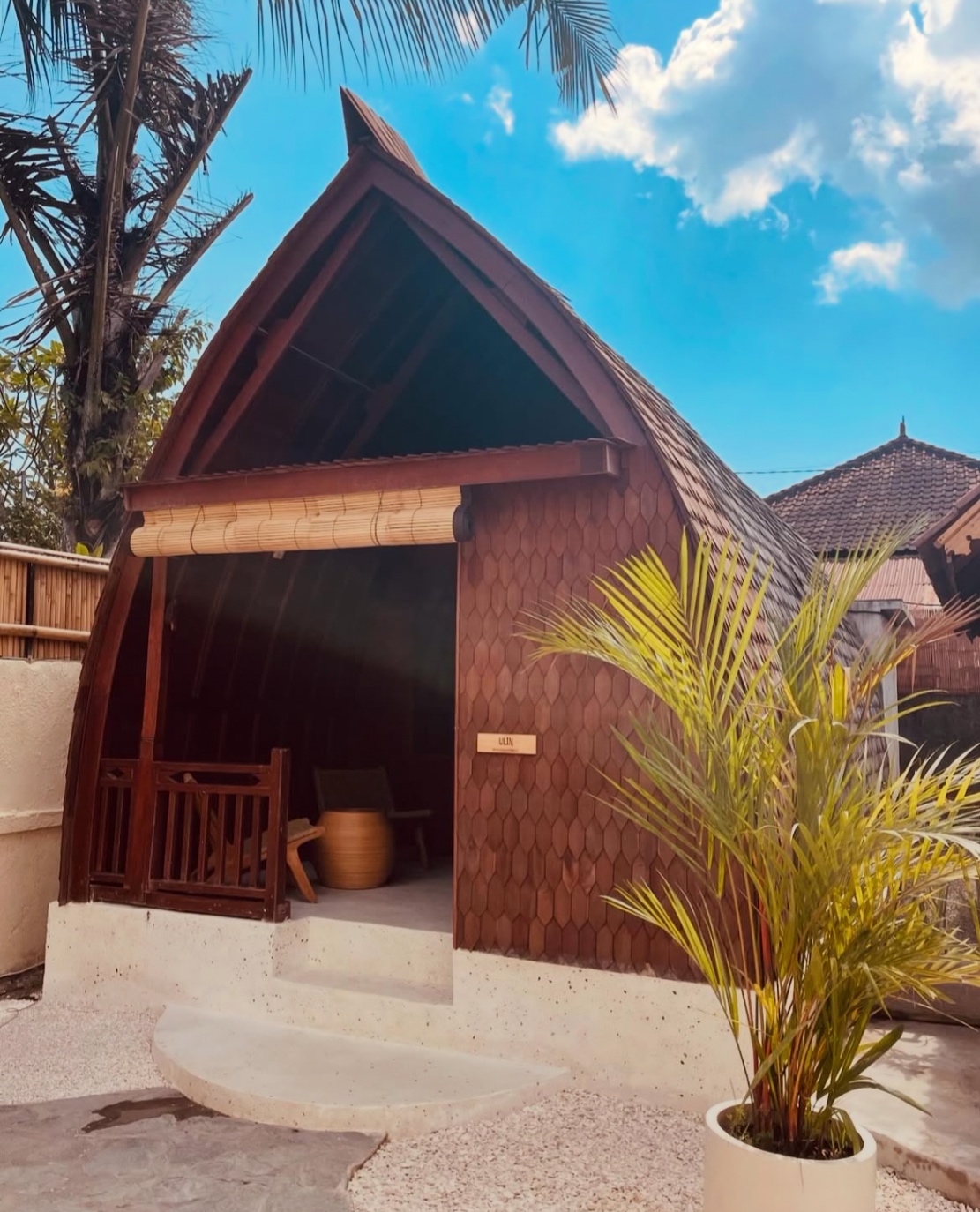 Private room in small resort