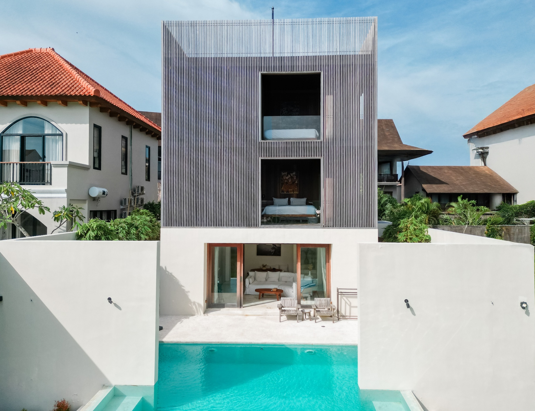 The Cube - Stylish Pererenan 2BR Villa w/ Pool & Paddy View