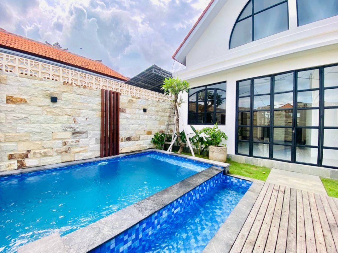 MODERN 3-BEDROOM TWIN VILLAS IN UMALAS FOR RENT & LEASEHOLD – AF395 A