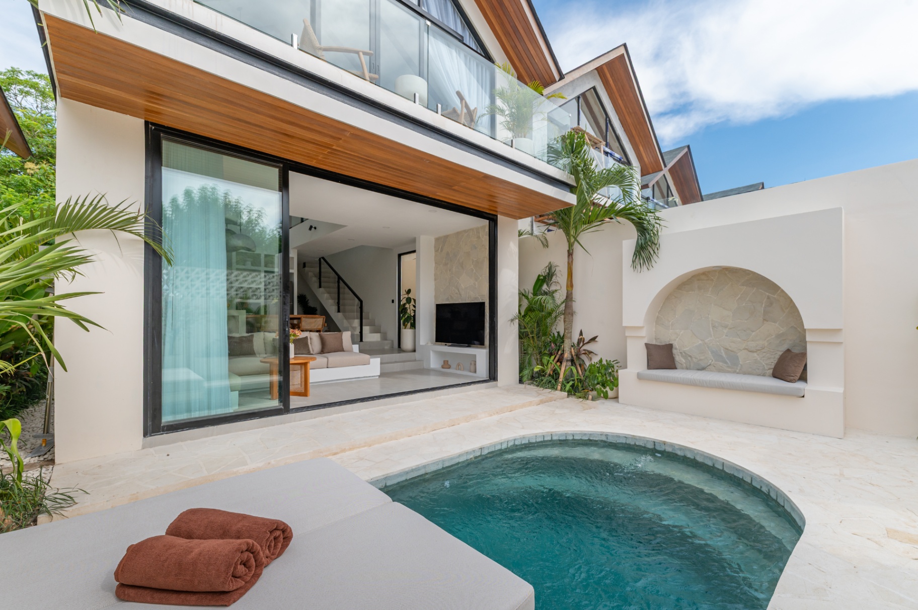 2-Bedroom Villa with Mezzanine & Garden Views in Ungasan