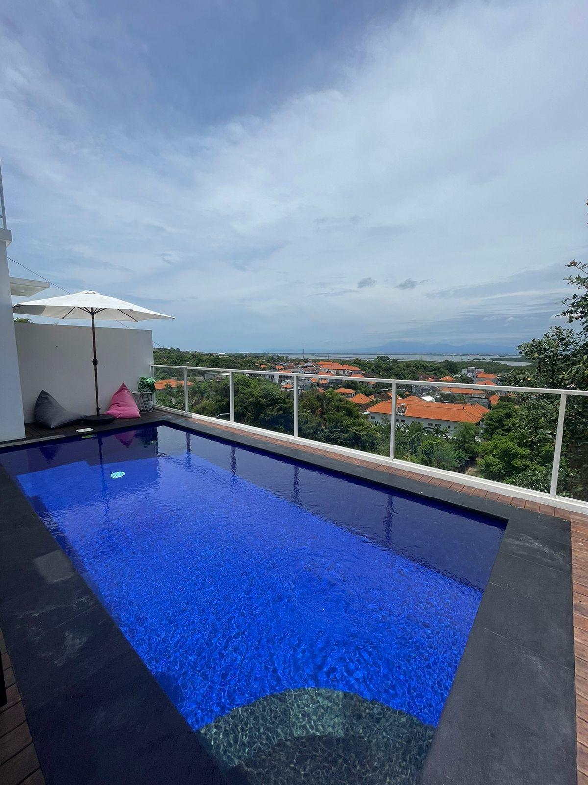 DO 361- FOR RENT VILLA FULL OCEAN VIEW LOCATED AT NUSA DUA