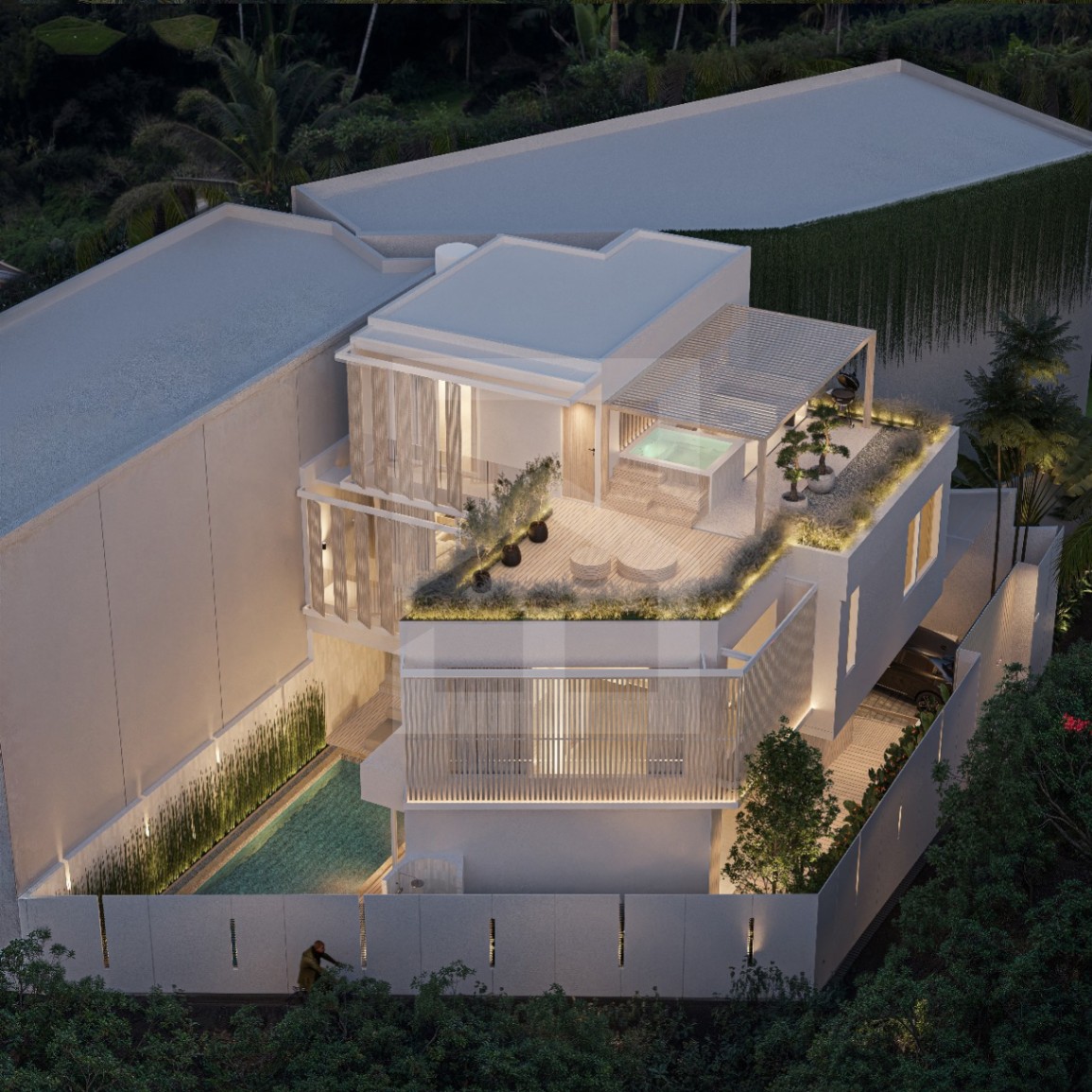 For Sale Villa Luxury 4 Bed Jl Pererenan,Badung Bali EK-2196