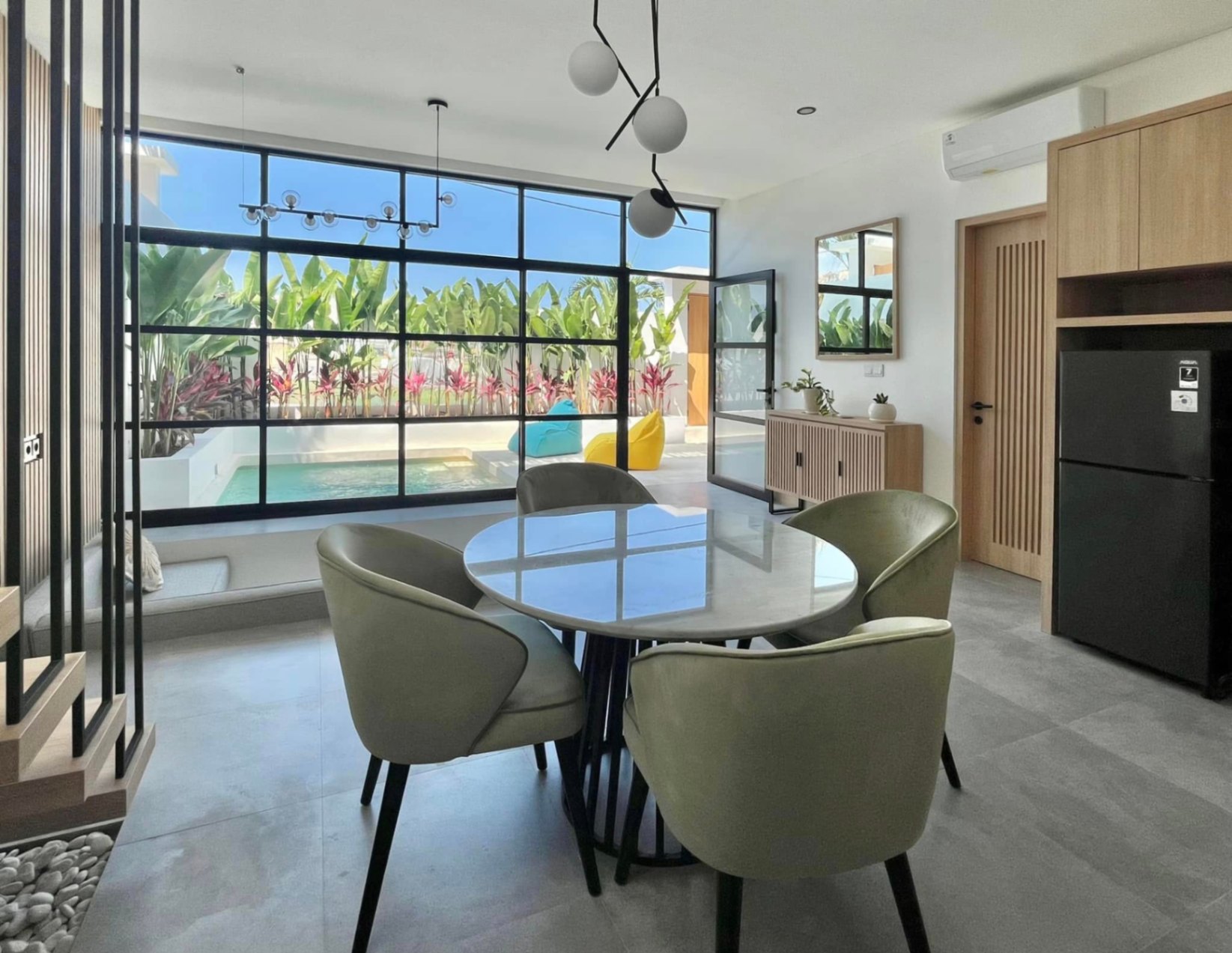 2BR Modern Villa w/ Rice Field Views