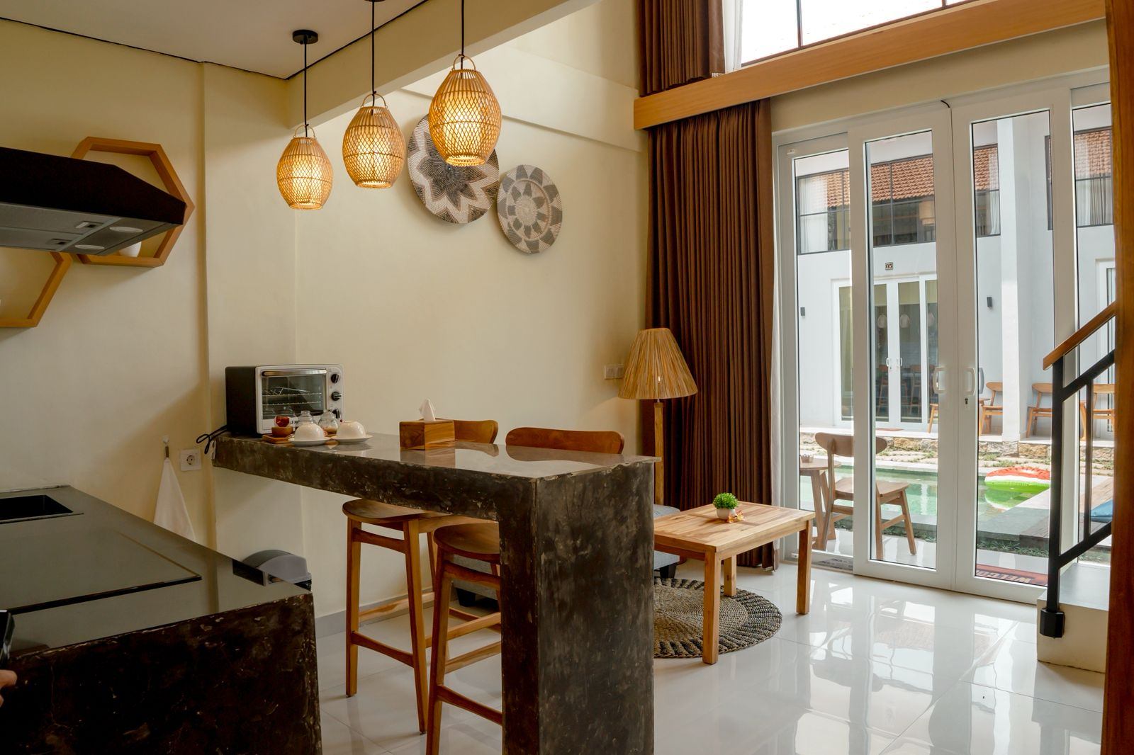 1BR Loft at Batu bolong beach street, Canggu