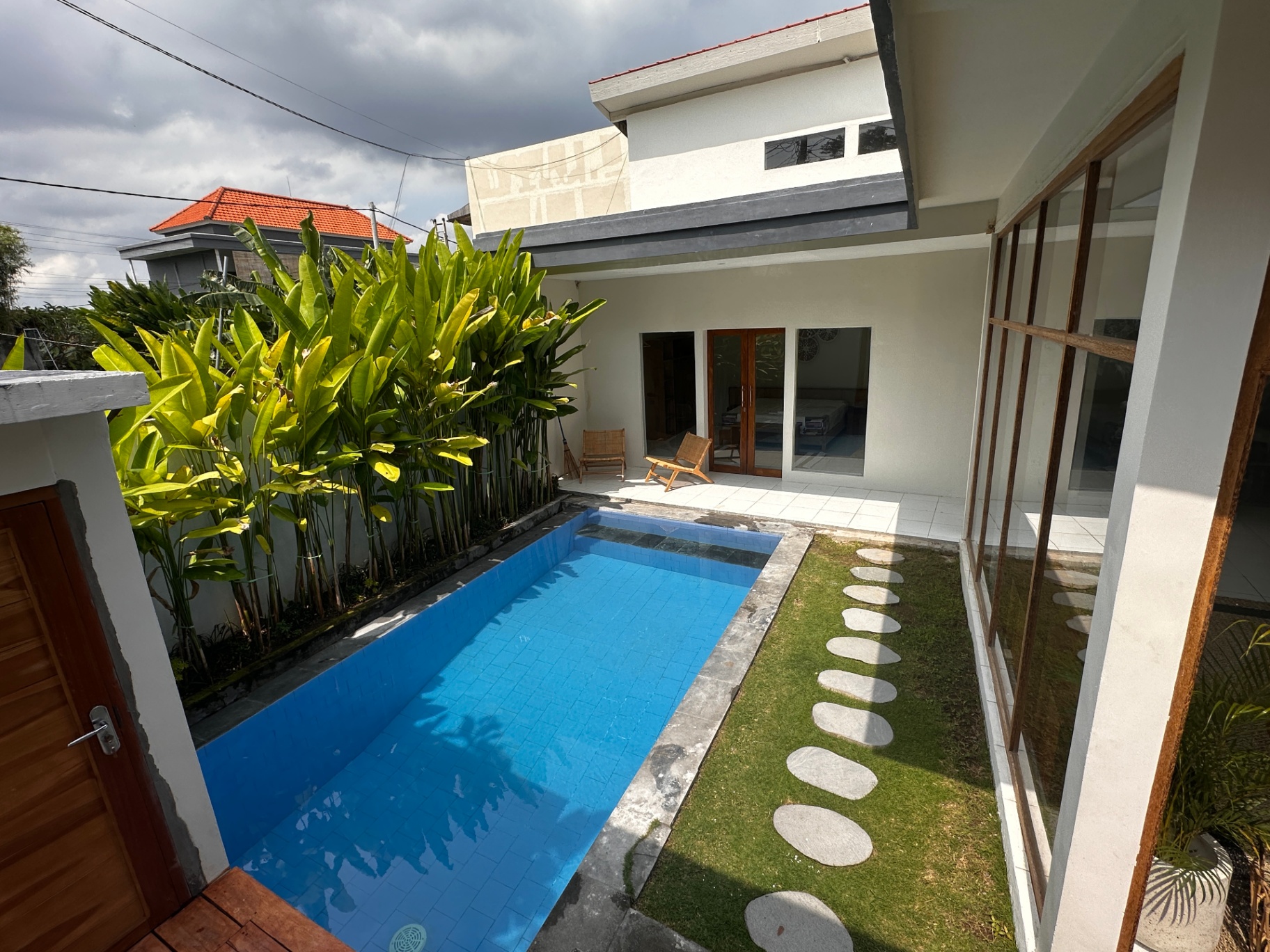 Modern 2BR Villa w/ Pool, Garden & Home Office 