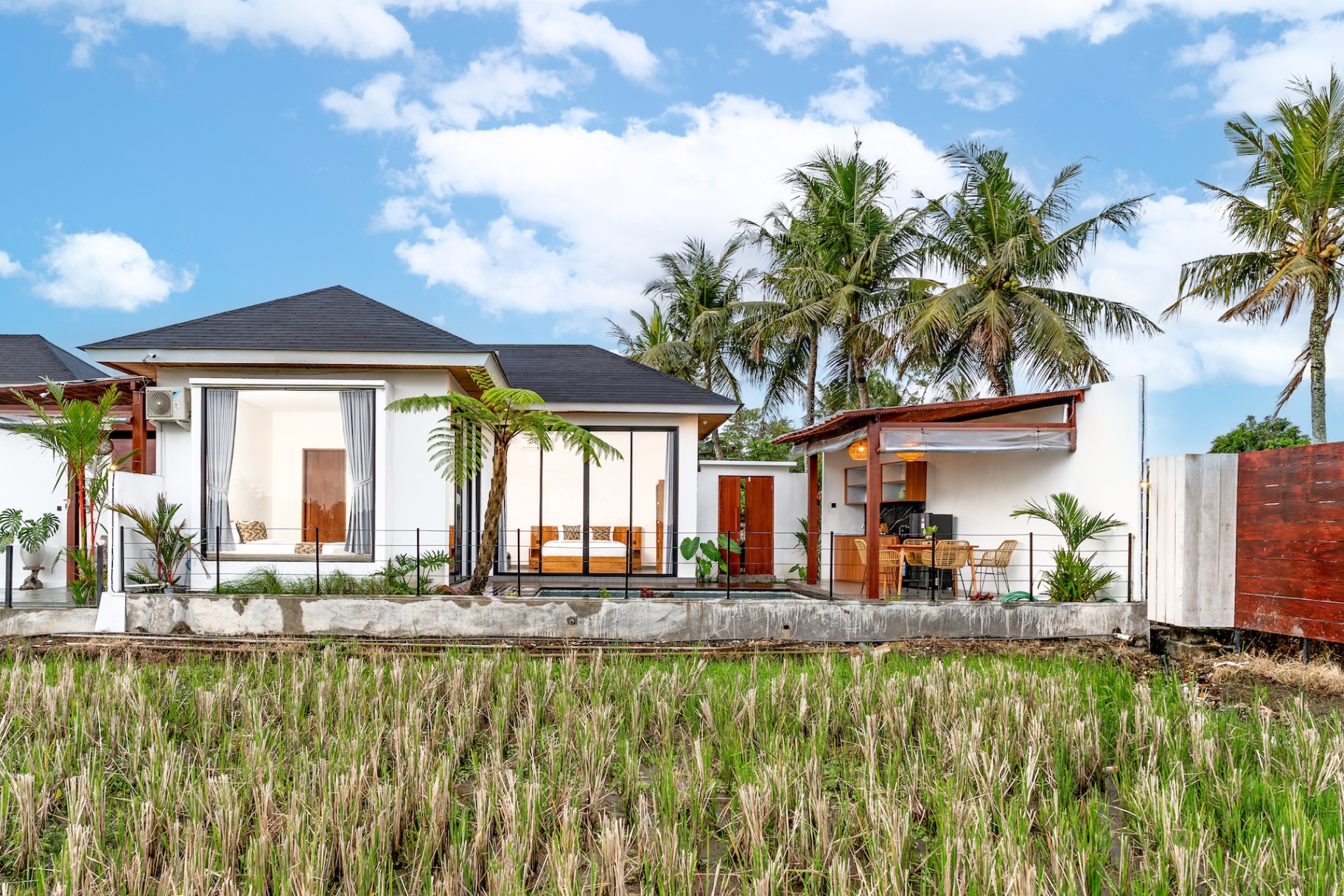 2-bedroom Villa in Ubud w/ Rice Field View & Pool