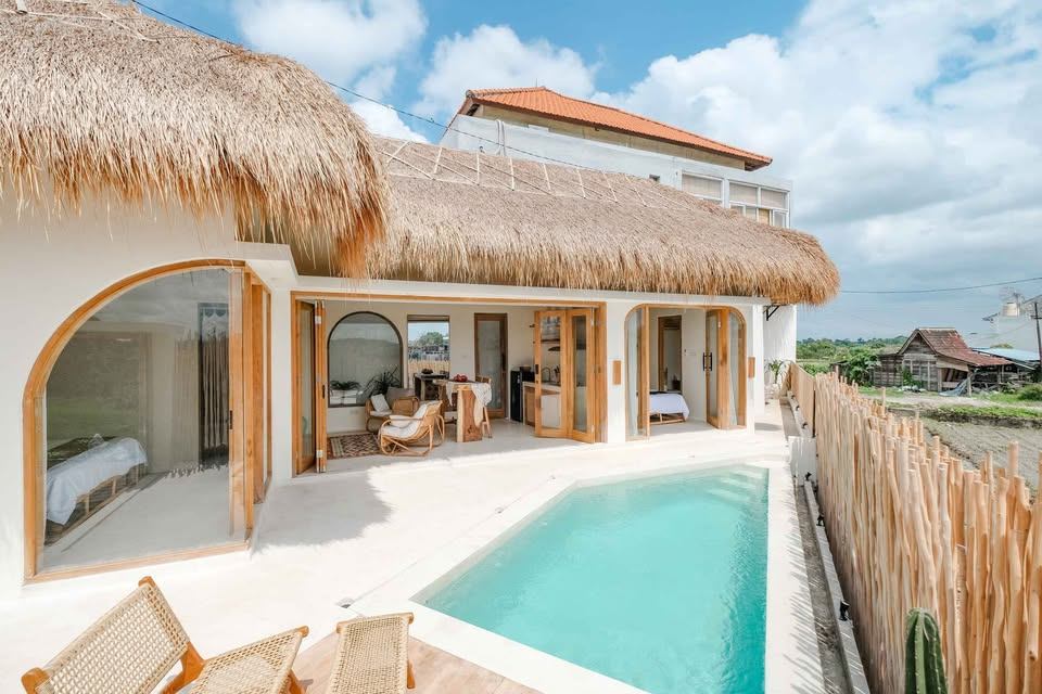 2 BR Mediterranian | Rice Field View