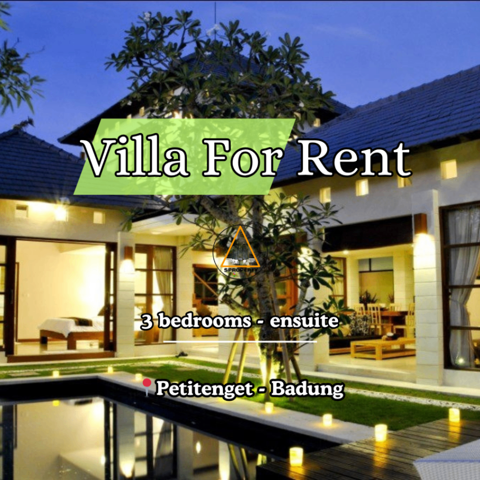 3 BEDROOMS VILLA FOR RENT LOCATION IN PETITENGET