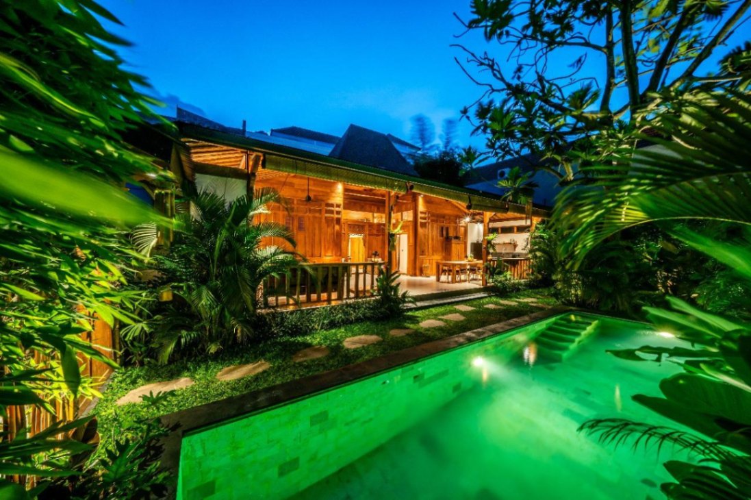 Villa For Rent 3 Bed In Uma Buluh,Canggu Bali JH-3636