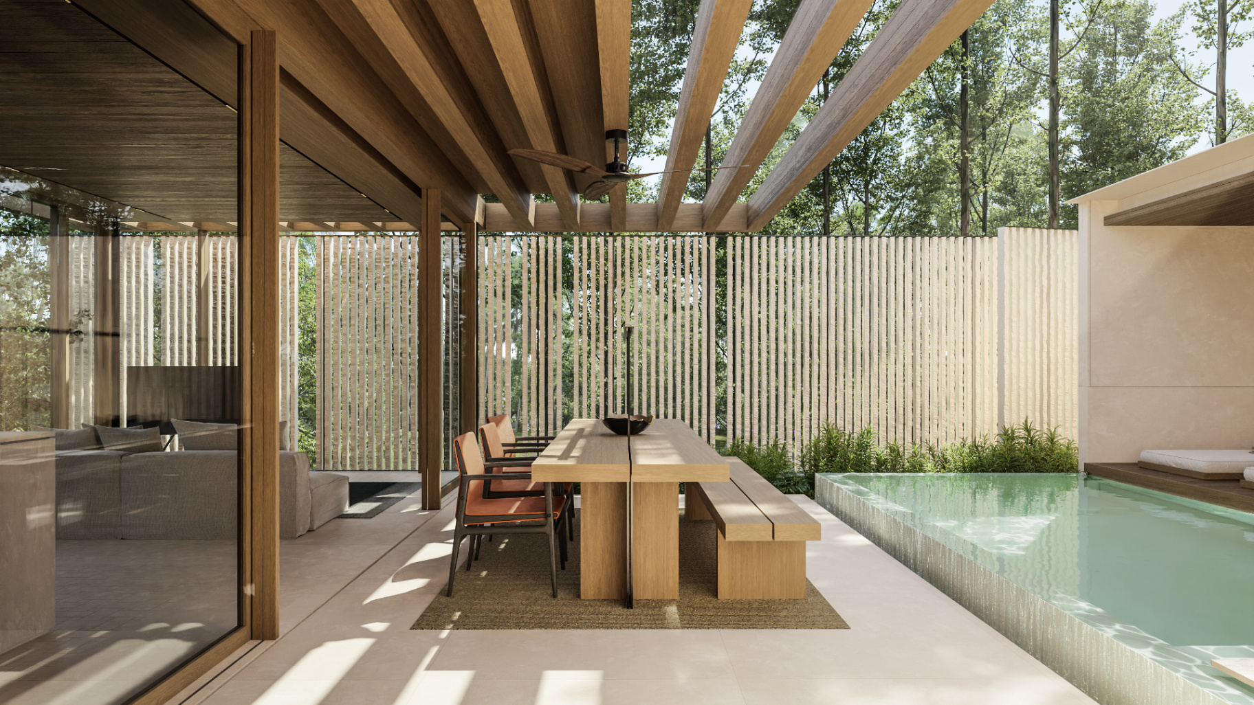 2 BEDROOM LUXURY VILLA IN CANGGU WITH PRIVATE BASEMENT - AF519 A