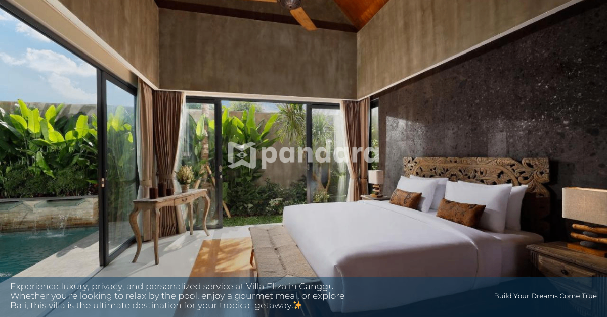 Luxury 3BR Canggu Villa with Butler, Breakfast & Private Pool | Villa Eliza