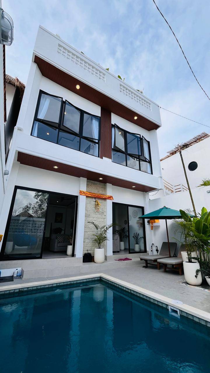 AN 070- FOR RENT MODERN NEW VILLA LOCATED AT KUTUH 