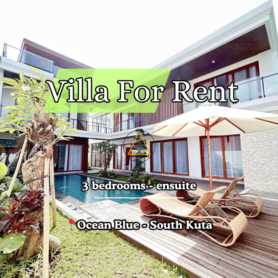 LUXURY VILLA FOR RENT IN BLUE OCEAN AREA, OCEAN VIEW VILLAS - BALI