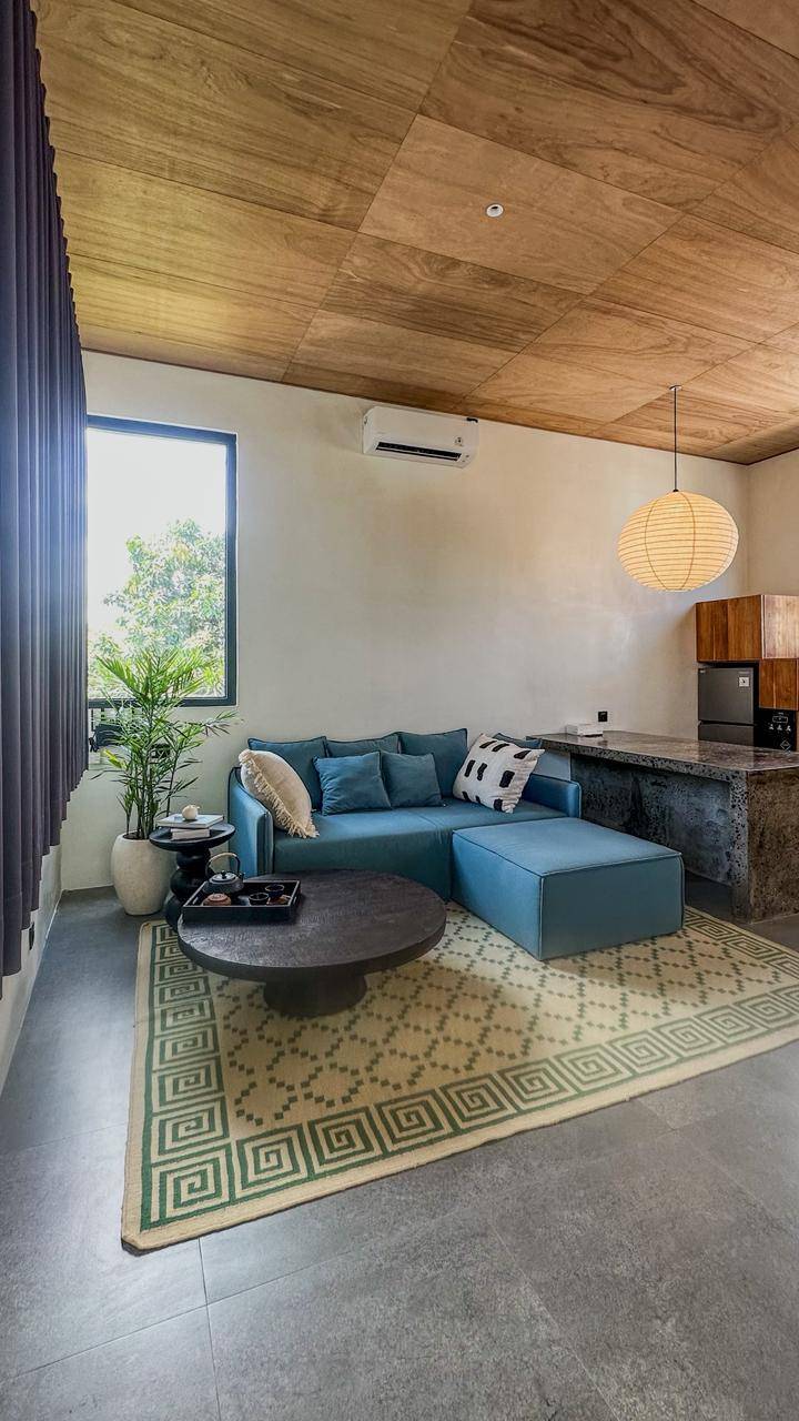 1BD Air Apartment Seseh (Sauna & Pool)