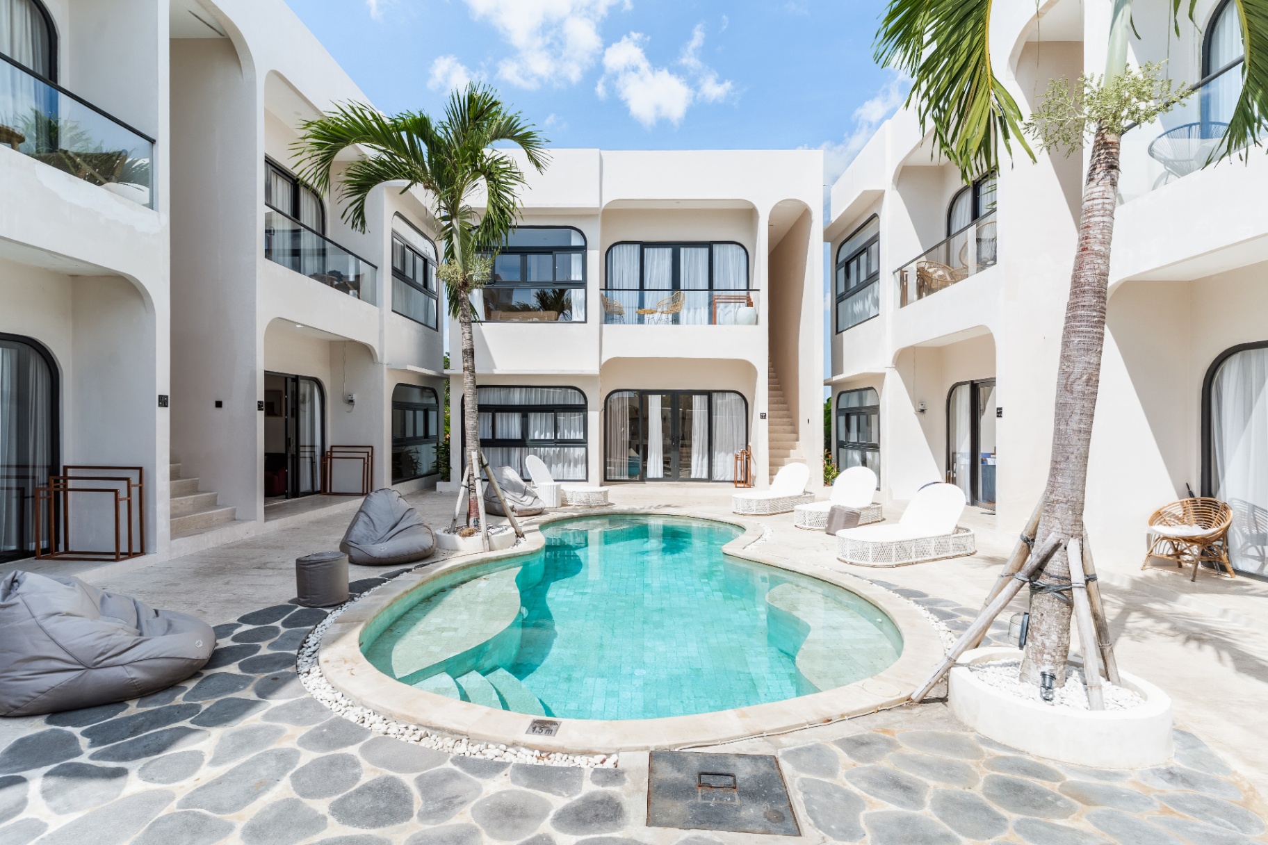 Oceanview 1BR Mediterranean Apartment