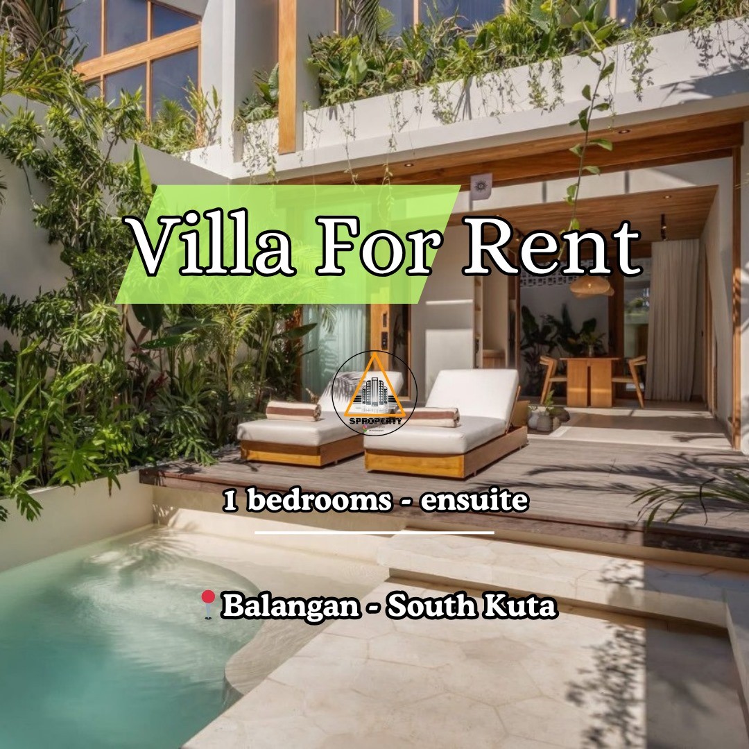 1 BEDROOM VILLA FOR RENT IN BALANGAN BEACH