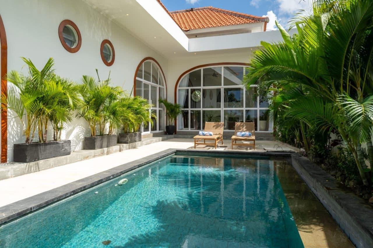 2BR Cozy Villa with Private Pool and Rice field view at Uma Buluh CANGGU