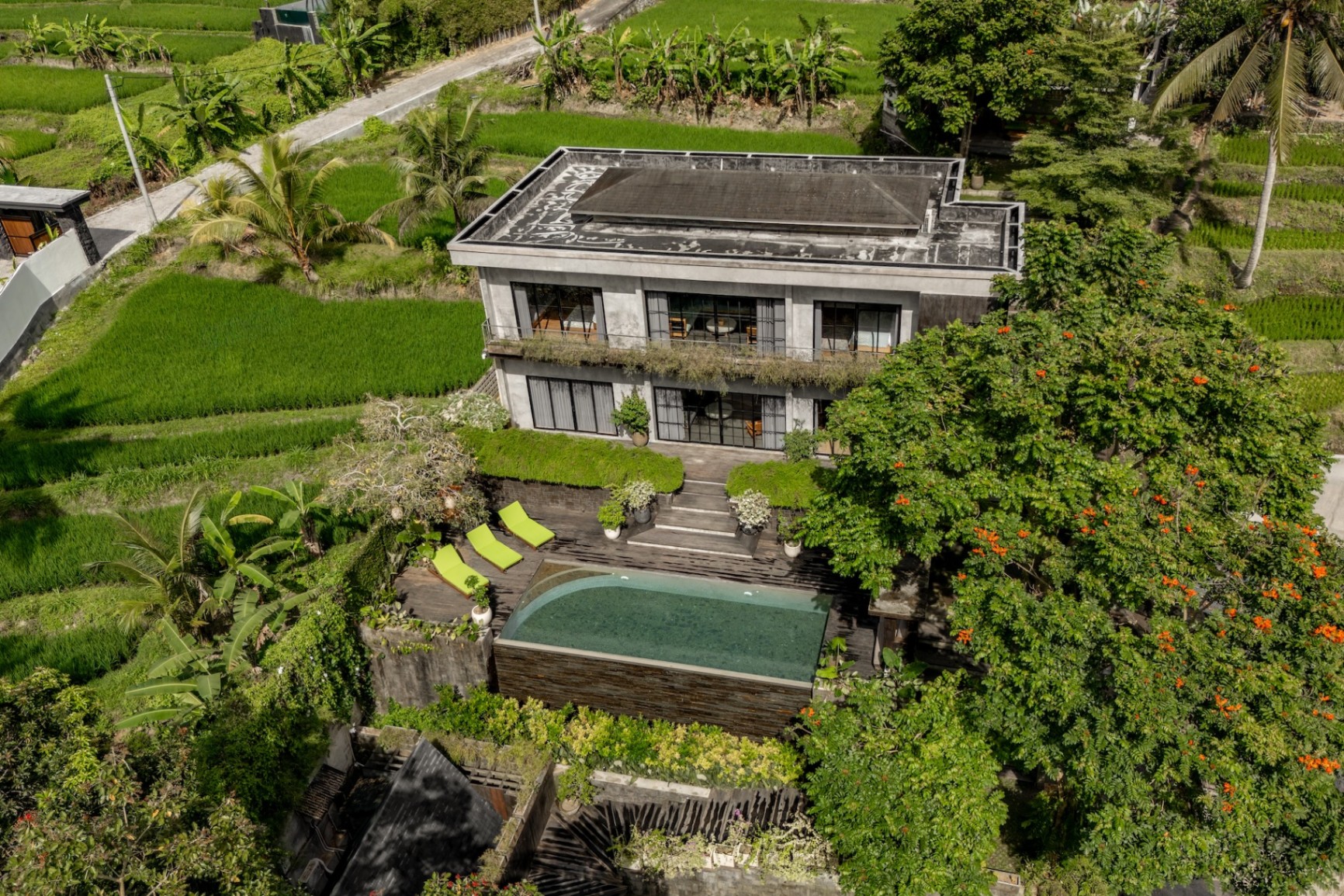 Ubud Luxury Villa 6 BR With FREE ELECTRIC HYBRID BIKE
